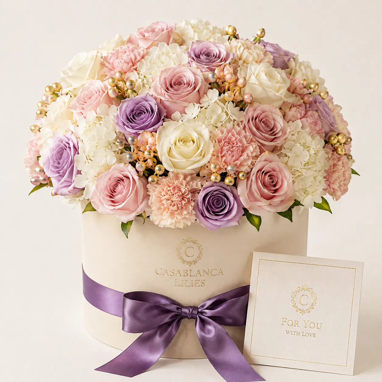Birthday Bloom Box Keepsake Hat Box